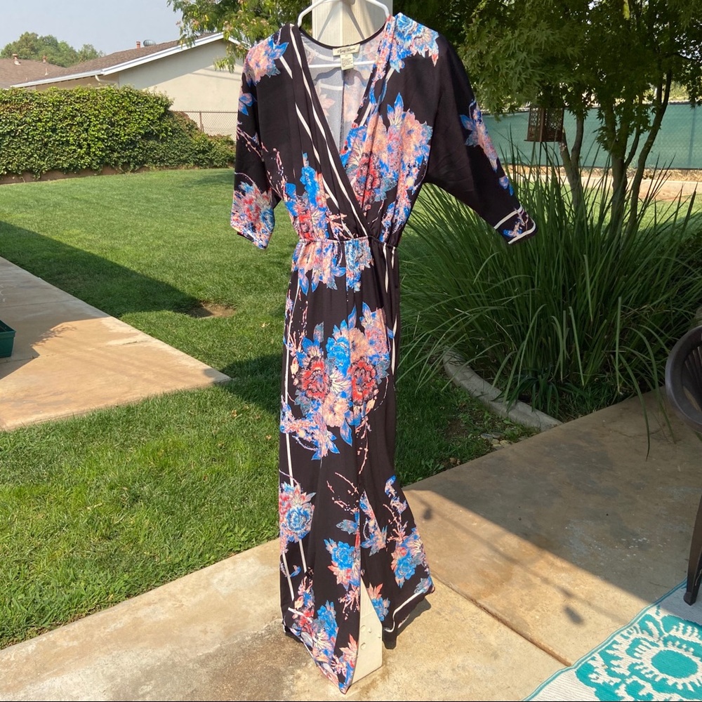 FLYING TOMATO I floral jumpsuit